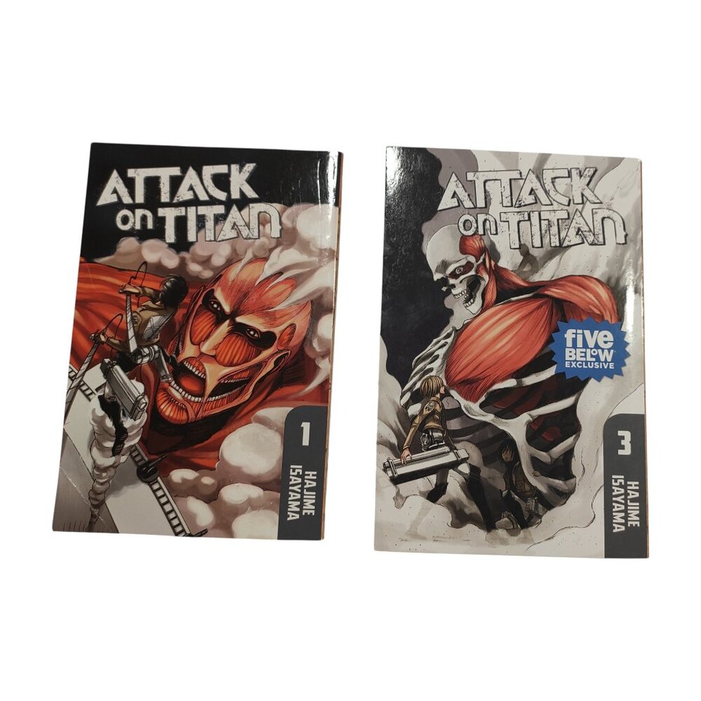Attack on Titan Manga: Chapter 1 Promo and Volume 3